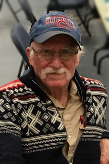 Mike Knudson smiles at the camera